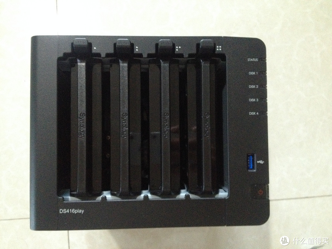 Synology 群晖 DS416play 4盘位 NAS网络存储服务器 开箱晒单